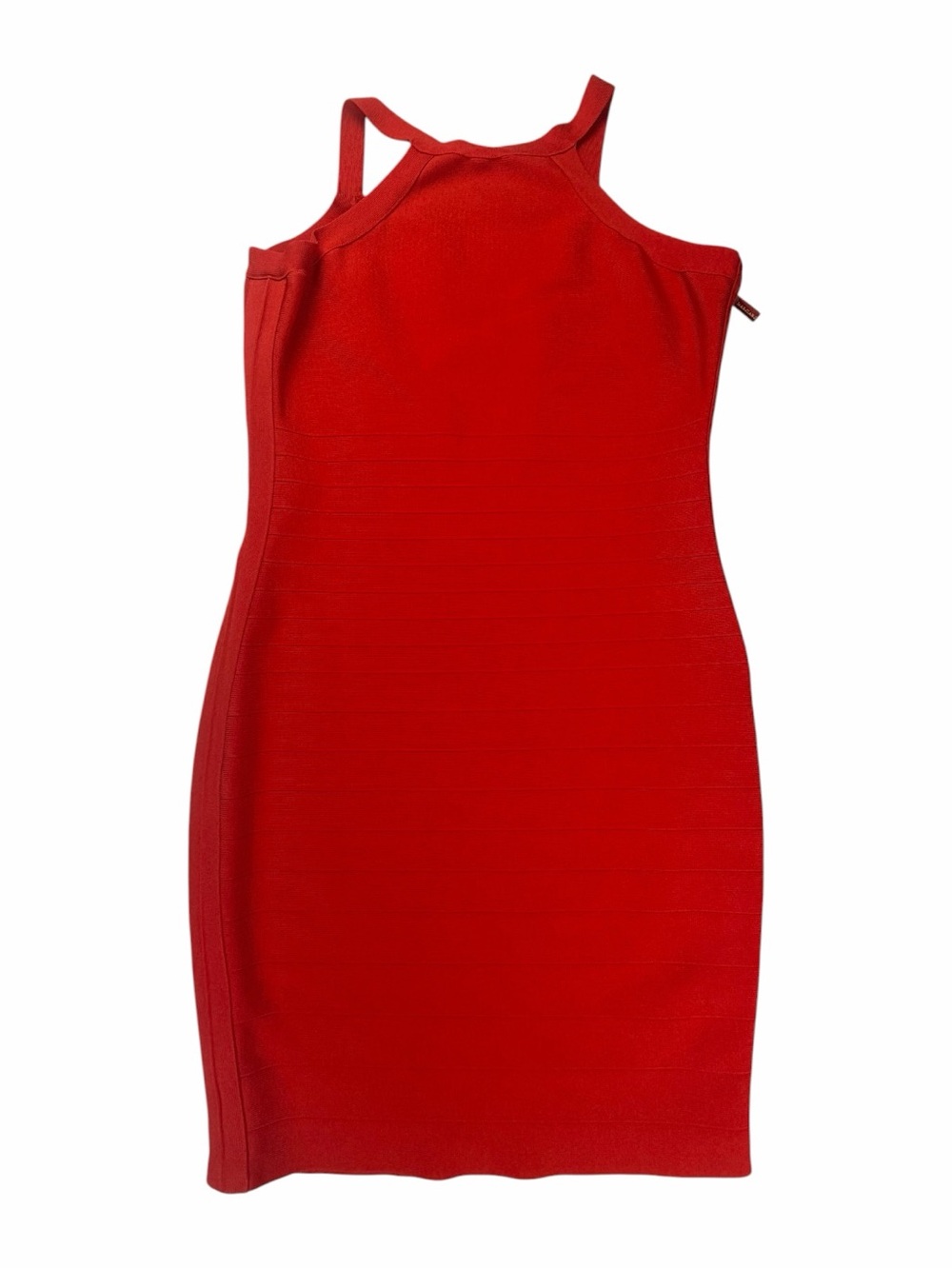 Marciano GUESS Women’s Escape Red Bandage Mini Dress In Size Large - Picture 2 of 10